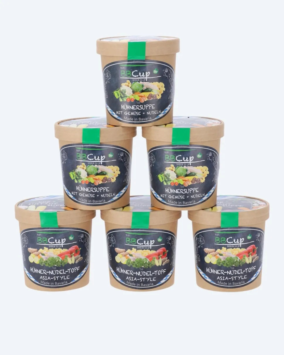 BBCup Bio-Suppen 6er-Set