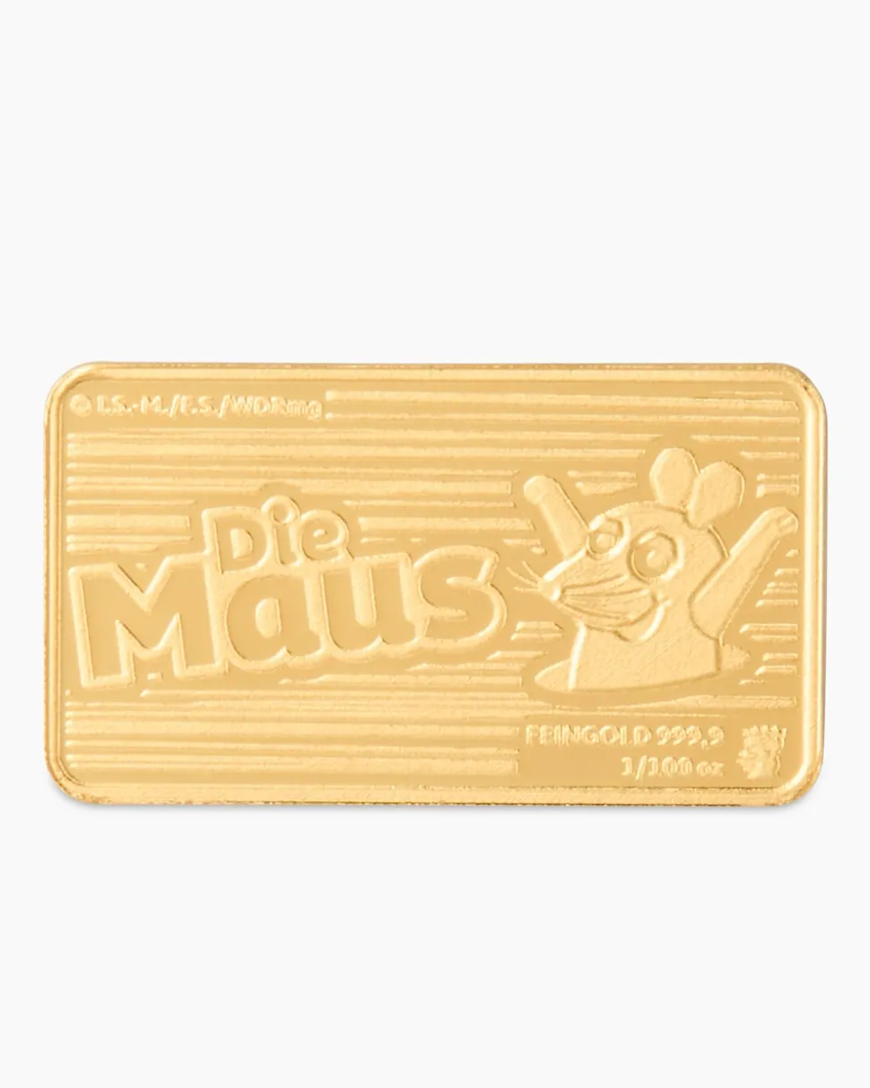 Goldmünzbarren 50 Jahre Die Maus: Drachensteigen