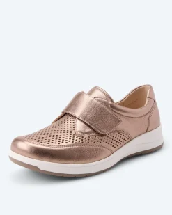 Halbschuh mit Klettriemen