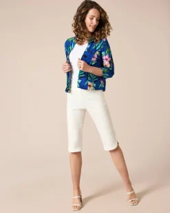 Jeggings 3/4 mit Schlitzen
