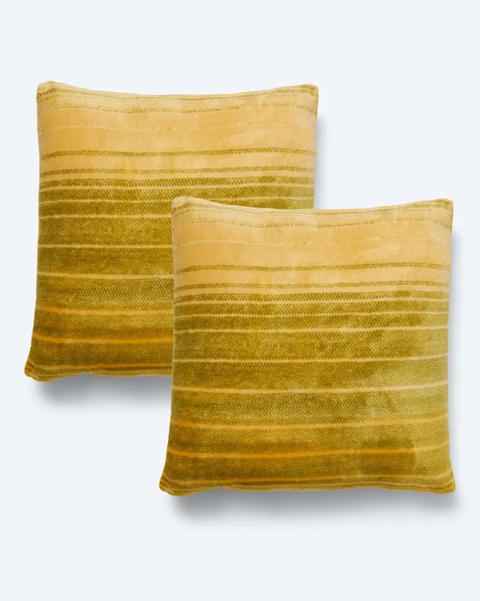 Kissen mit Streifen, 2 Stück