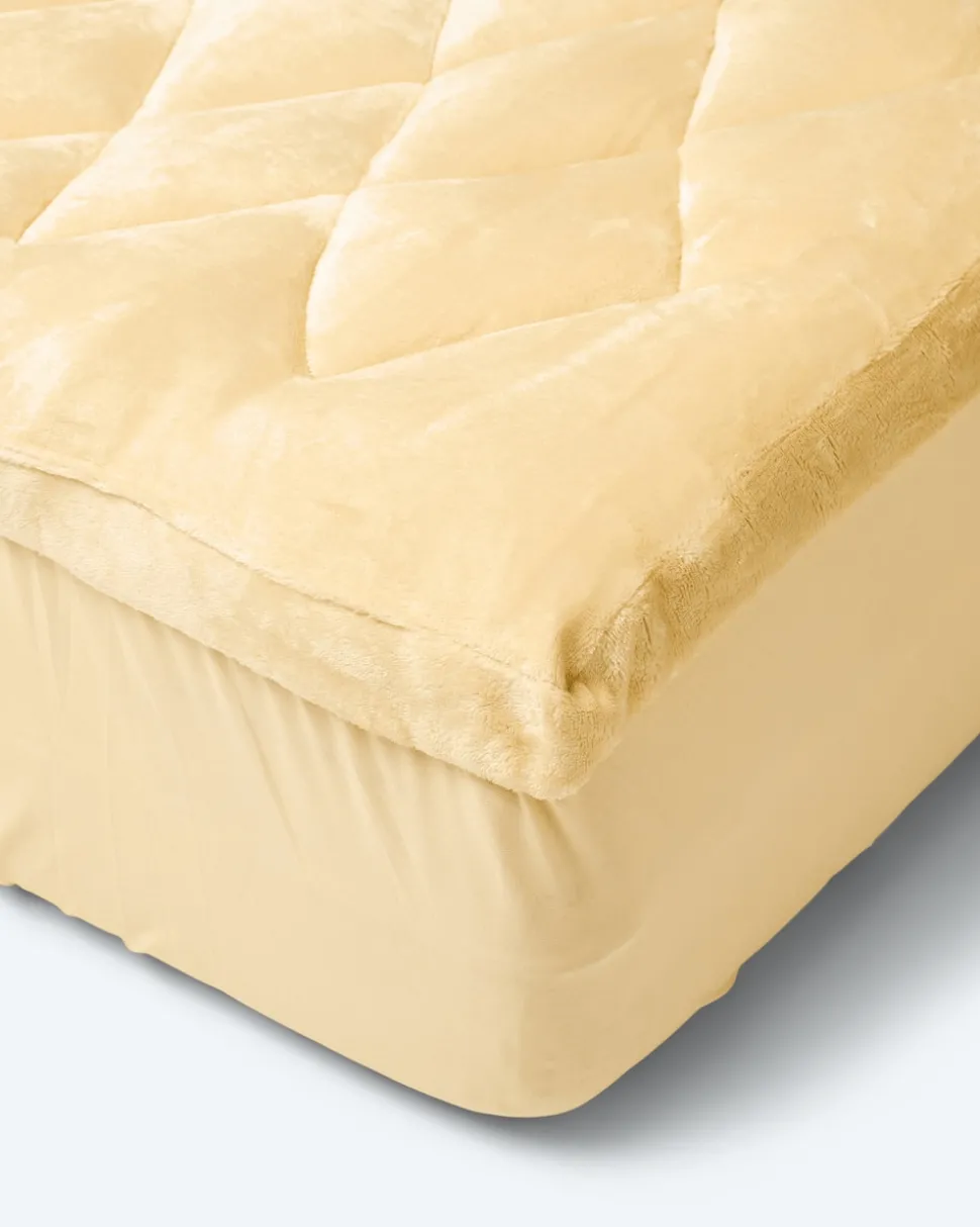 Komfort-Auflage "Cozy" in Lammfell-Optik