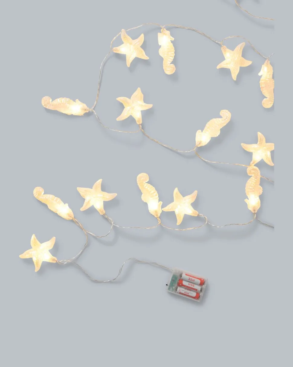 Lichterkette im Maritim-Look