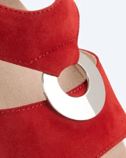 Pantolette mit Deko-Ring