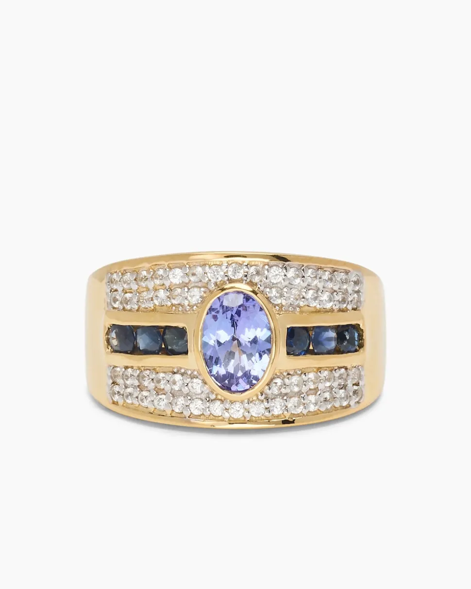 Ring mit Tansanit AAA+