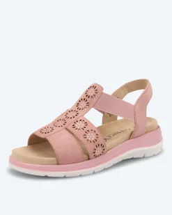 Sandale mit Strass