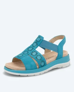 Sandale mit Strass