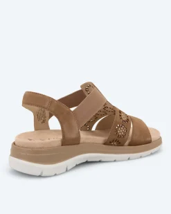 Sandale mit Strass