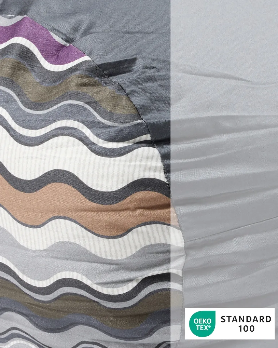 Satin-Nackenrolle "Chevron"