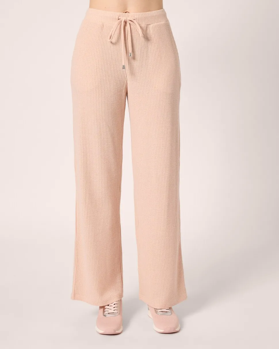 Schlupfhose mit Struktur