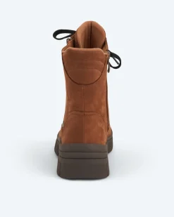 Schnürstiefel mit Zipper