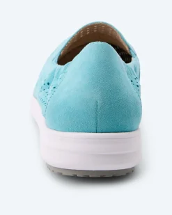 Slipper mit Lochmuster