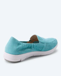 Slipper mit Lochmuster