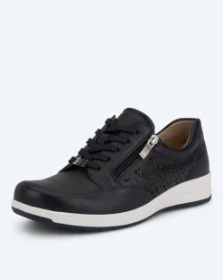 Sneaker in Weite H mit Perforation