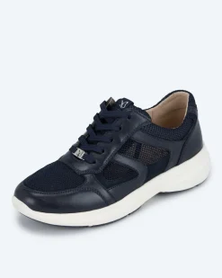 Sneaker mit Mesh-Einsatz