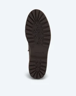 Stiefelette in Krokolack