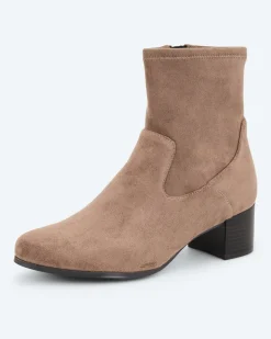 Stiefelette mit Absatz