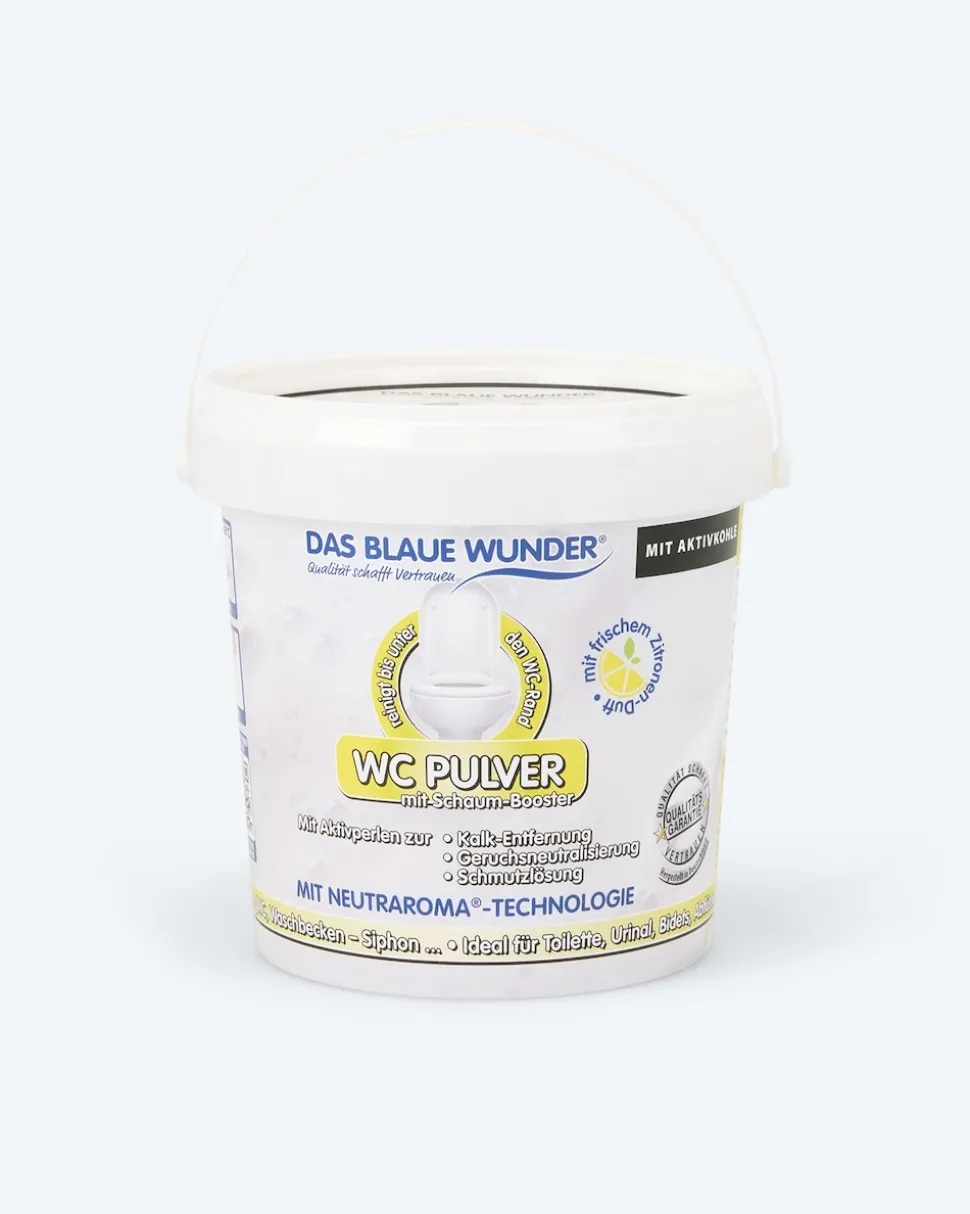 WC Power-Pulver kaltaktiv mit Aktivkohle, 1kg