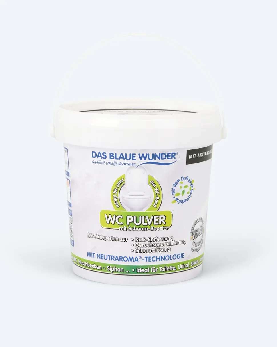 WC Power-Pulver kaltaktiv mit Aktivkohle, 1kg