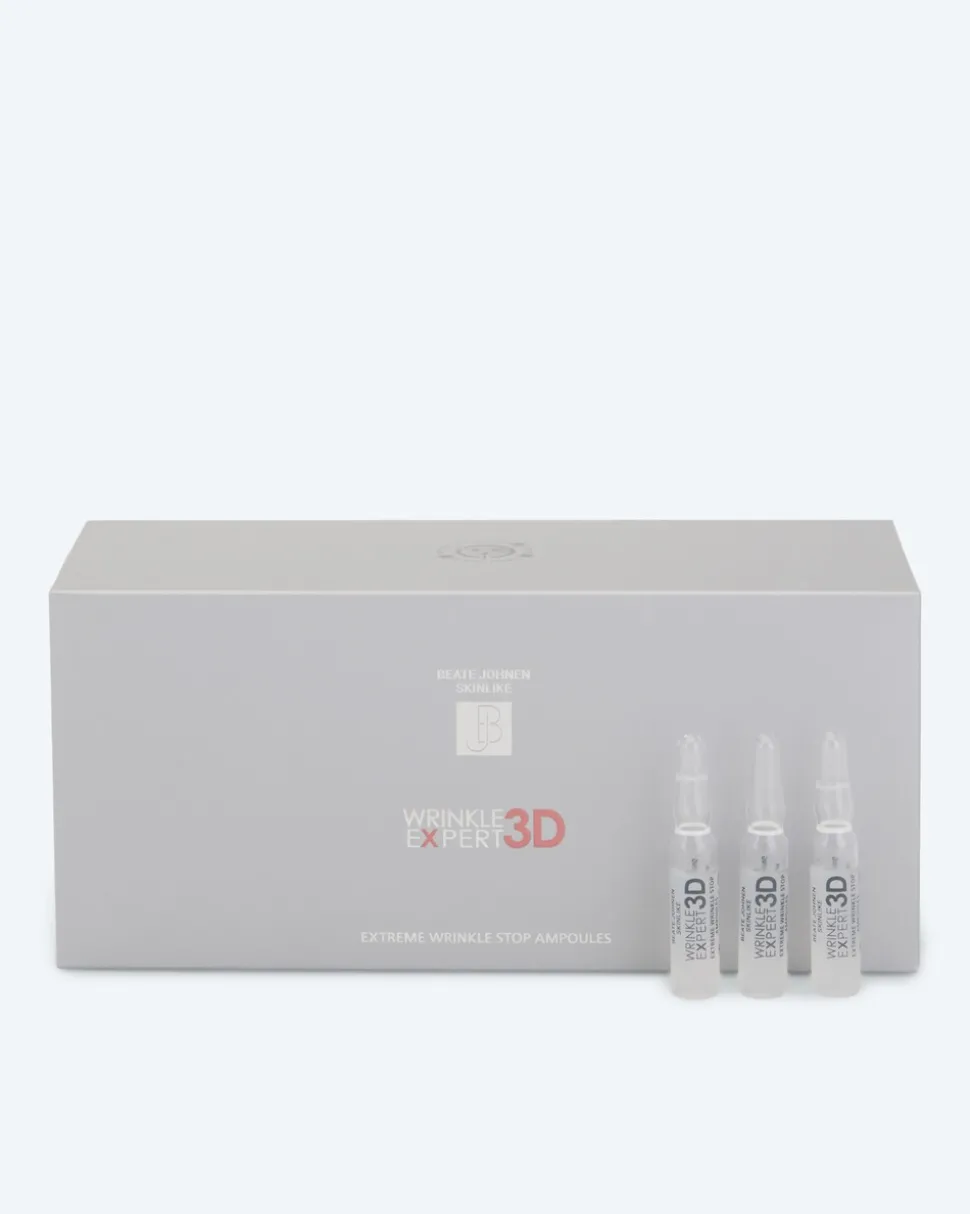 2x Beate Johnen Wrinkle Expert 3D Wrinkle Stop Ampoules 28 ml