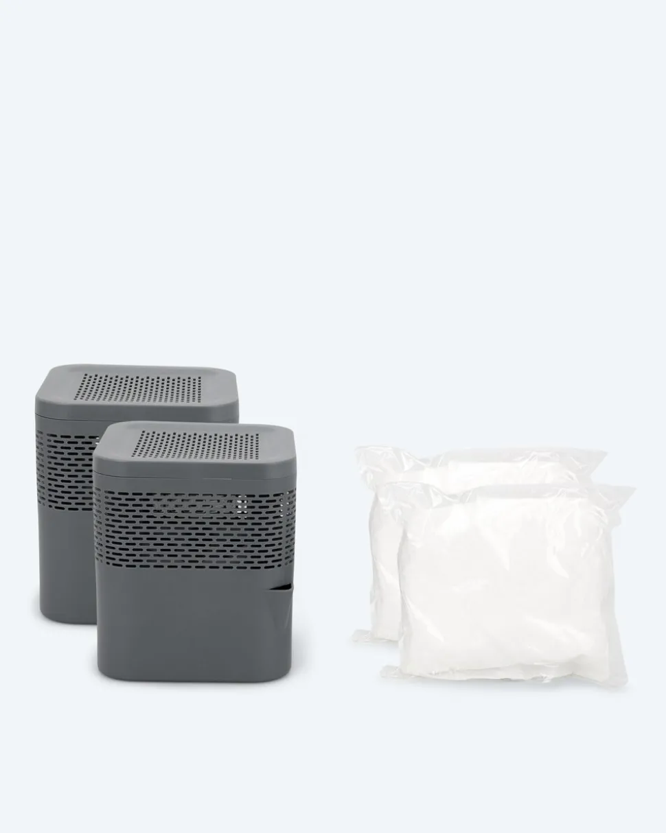 2x Luftentfeuchter "Air One Lite" + 2x Refill